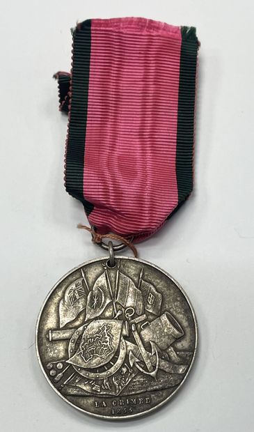 Turkish medal commemorating the Crimean campaign...