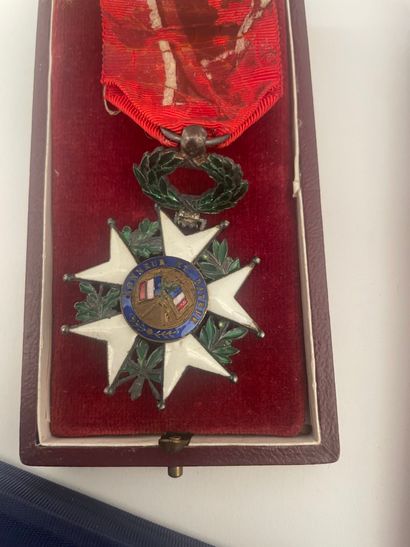 Lot of French decorations relating to the...