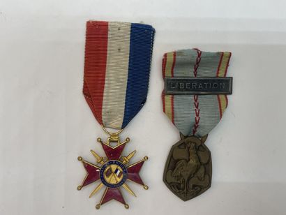 Lot of three WWII-era British decorations...