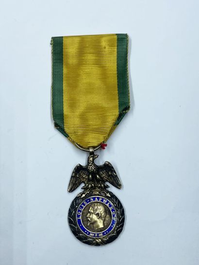 Second type military medal, Second Empire,...