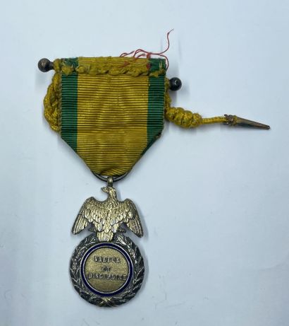 Second type military medal, Second Empire,...