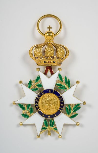 Superb Second Empire gold grand-croix de...