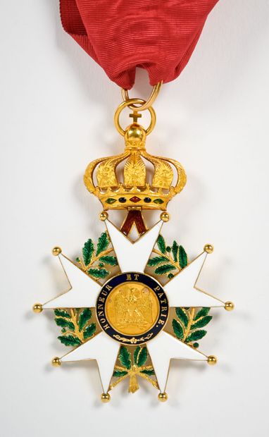Superb Second Empire commander's tie of the...