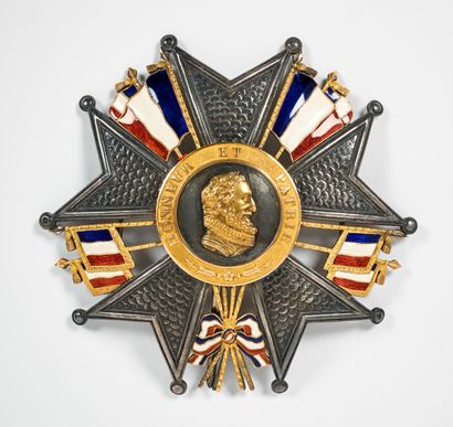 Rare grand-croix de la légion d'honneur plaque...