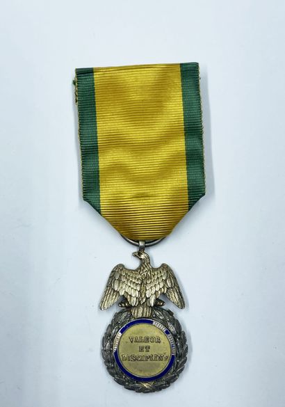 Second type military medal, Second Empire,...