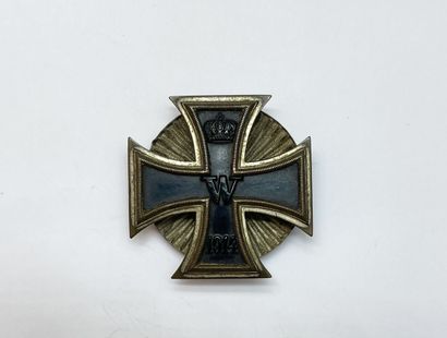 Iron cross, 1st class, First World War. Screw...