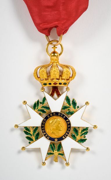 Superb Second Empire commander's tie of the...