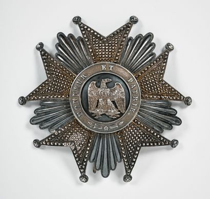 Plaque de grand-croix de la Légion d'Honneur...