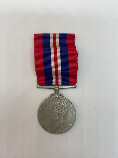 Lot of three WWII-era British decorations...