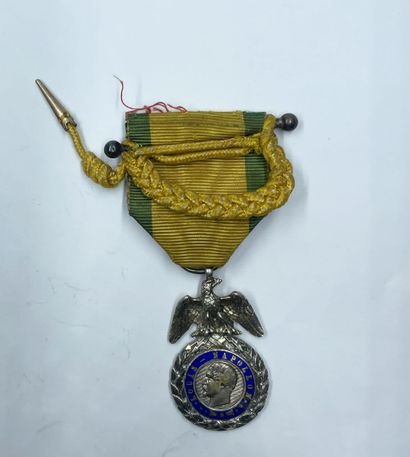 Second type military medal, Second Empire,...