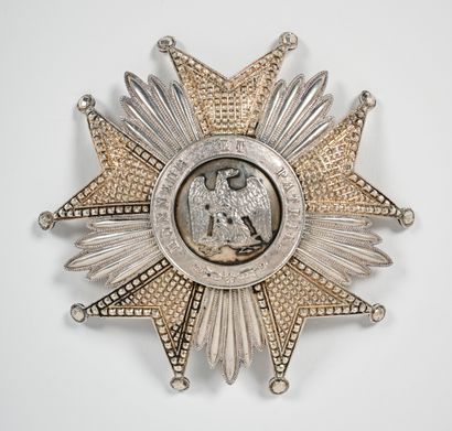 Plaque de grand-croix de la Légion d'Honneur...
