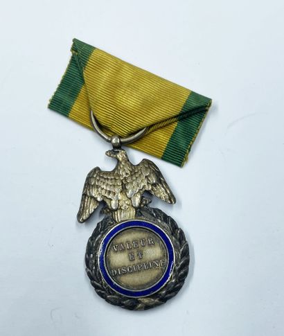 Second type military medal, Second Empire,...