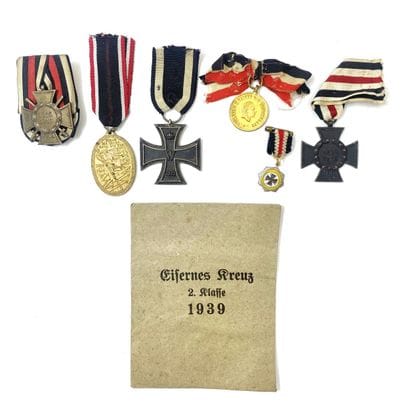 Lot of various contemporary Germanic decorations...
