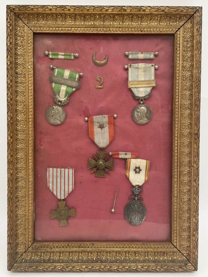 Frame relating to the memory of the Moroccan...