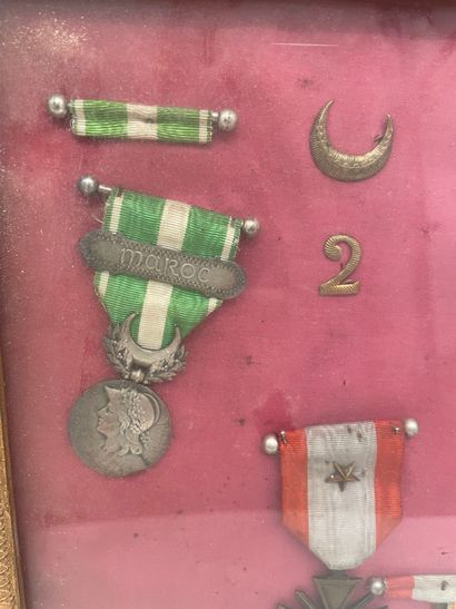 Frame relating to the memory of the Moroccan...
