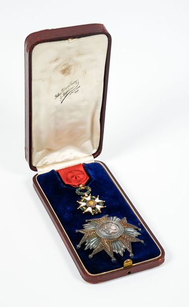 Grand Officier de la Légion d'Honneur box,...