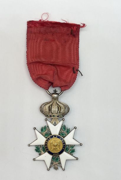Second Empire silver and enamel Chevalier...