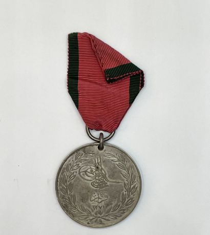 Turkish medal commemorating the Crimean campaign...