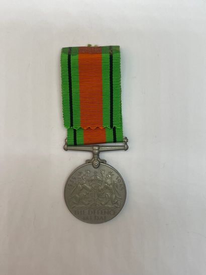 Lot of three WWII-era British decorations...