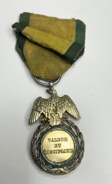 Second type military medal, Second Empire,...