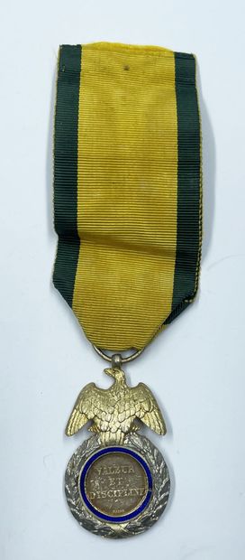 Second type military medal, Second Empire,...