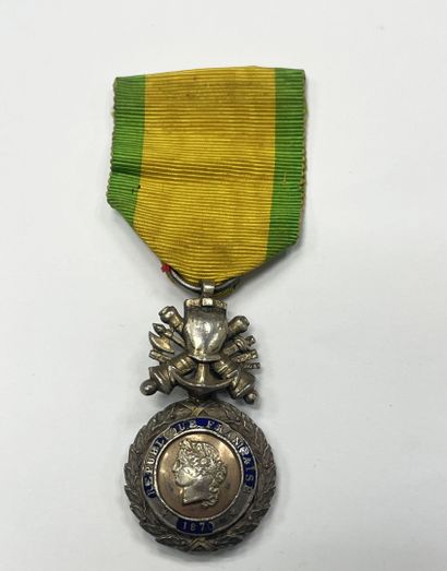 Third Republic type military medal (1870),...
