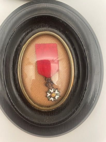 Lot of 3 French Second Empire decorations:...