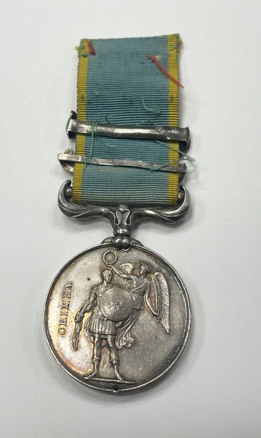 British Crimean Expedition medal, round silver...