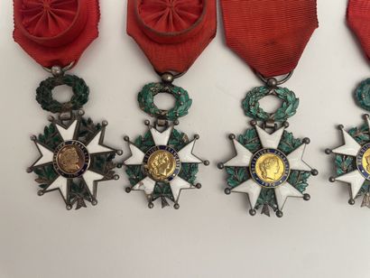 Lot of 8 chevalier de la légion d'honneur...