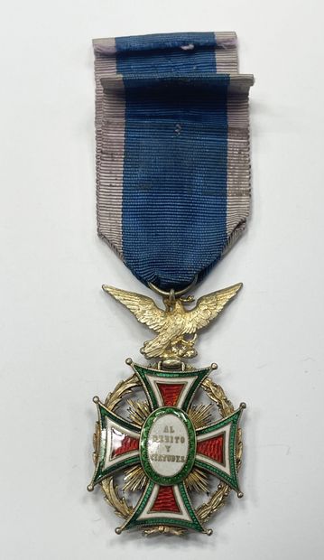 Beautiful Mexican medal of the order of Our...