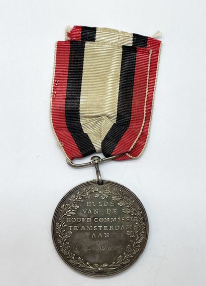 Rare Dutch medal commemorating the siege...