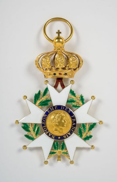 Superb Second Empire gold grand-croix de...