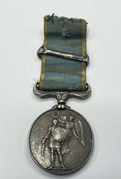British Crimean Expedition medal, round silver...
