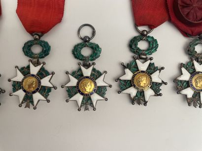 Lot of 8 chevalier de la légion d'honneur...