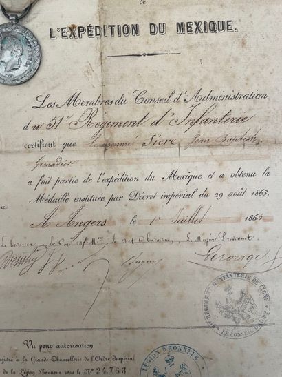 Diploma for the Commemorative Medal of the...