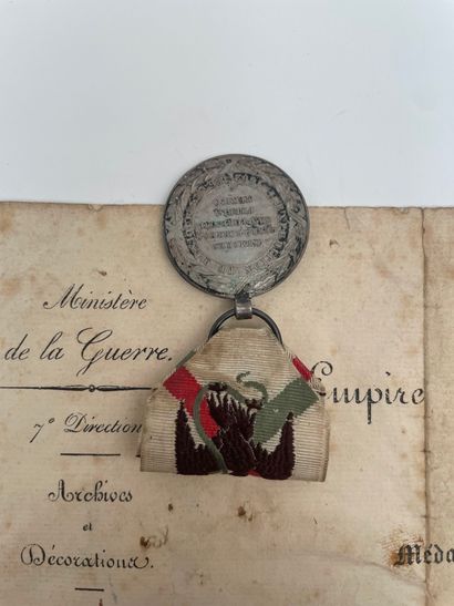 Diploma for the Commemorative Medal of the...