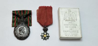 Saint Helena medal, two-sided bronze module,...