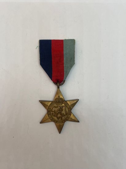 Lot of three WWII-era British decorations...