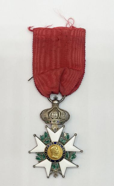 Second Empire silver and enamel Chevalier...