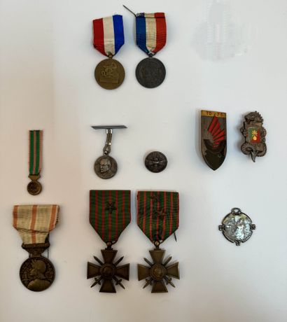 Lot of various French decorations relating...