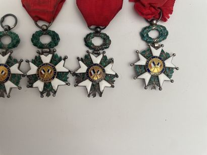 Lot of 8 chevalier de la légion d'honneur...