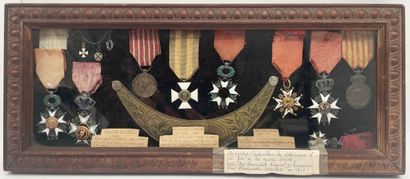 Table of French and foreign decorations in...