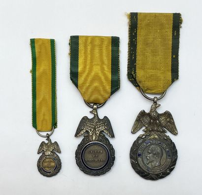 Lot of reductions and miniatures of IIIème...