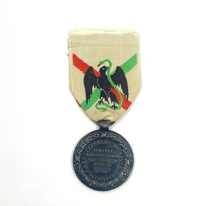 Interesting medal from the Mexican Expedition,...