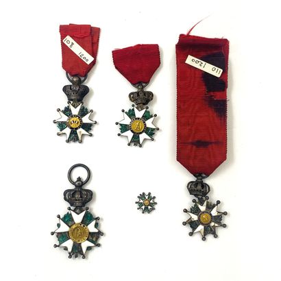 Set of 4 half-size or reduction Legions of...