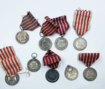 Lot of 8 Italian Campaign commemorative medals,...