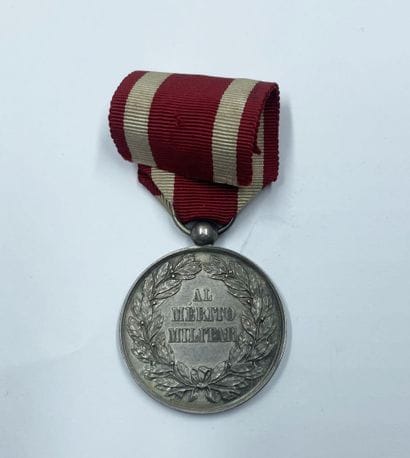 Mexican medal of military merit issued during...