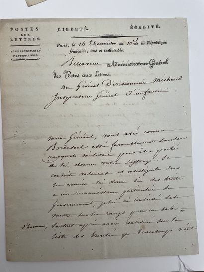 Lot of documents relating to the early years...