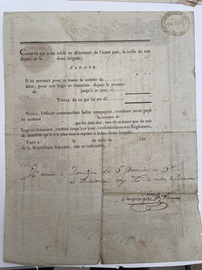 Lot of documents relating to the early years...