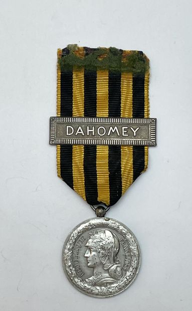 Commemorative medal for the Dahomey campaign....